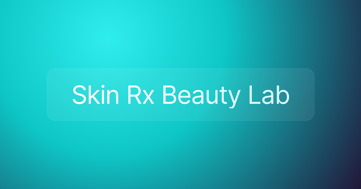 Skin Rx Beauty Lab