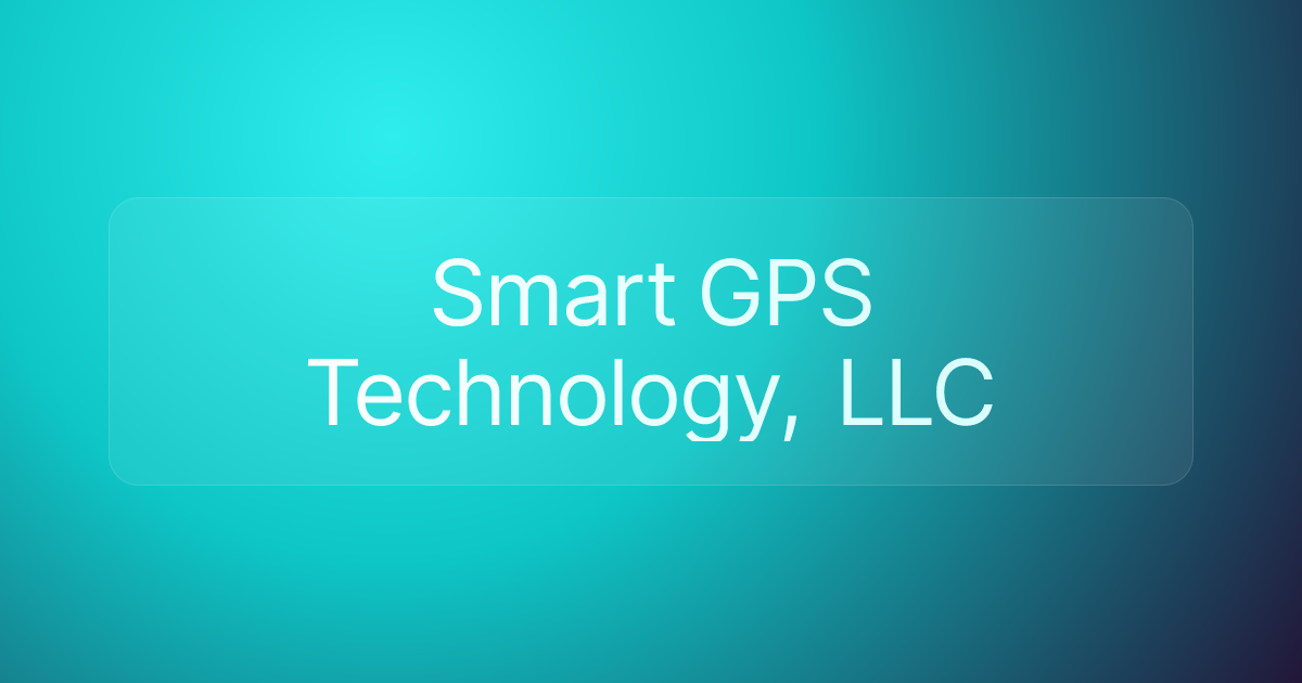 Smart GPS Technology, LLC