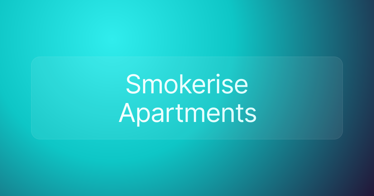 Smokerise Apartments