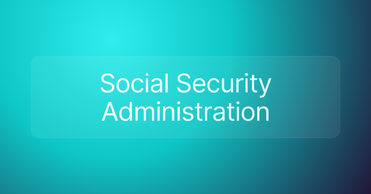 Social Security Administration