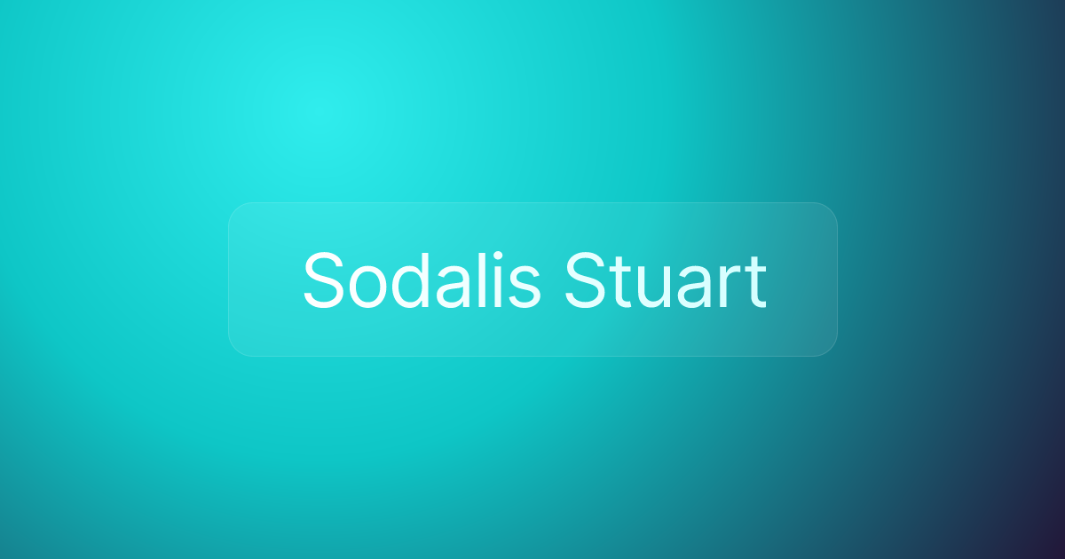 Sodalis Stuart