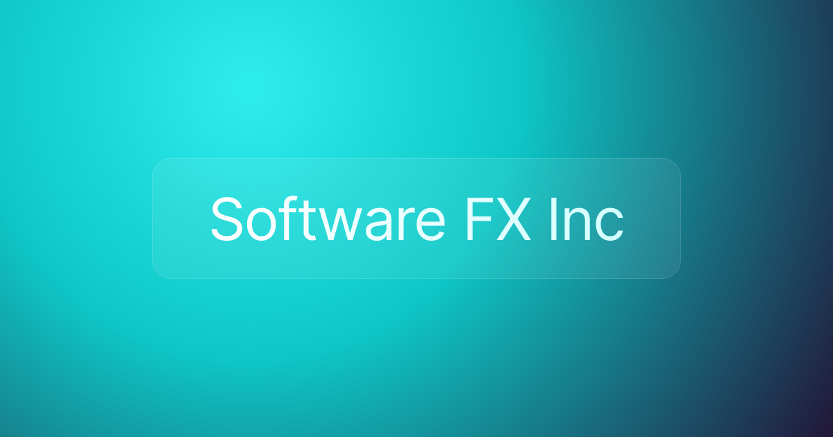 Software FX Inc
