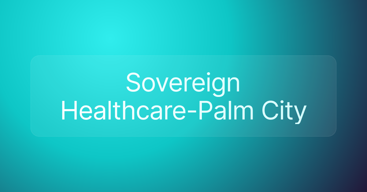 Sovereign Healthcare-Palm City