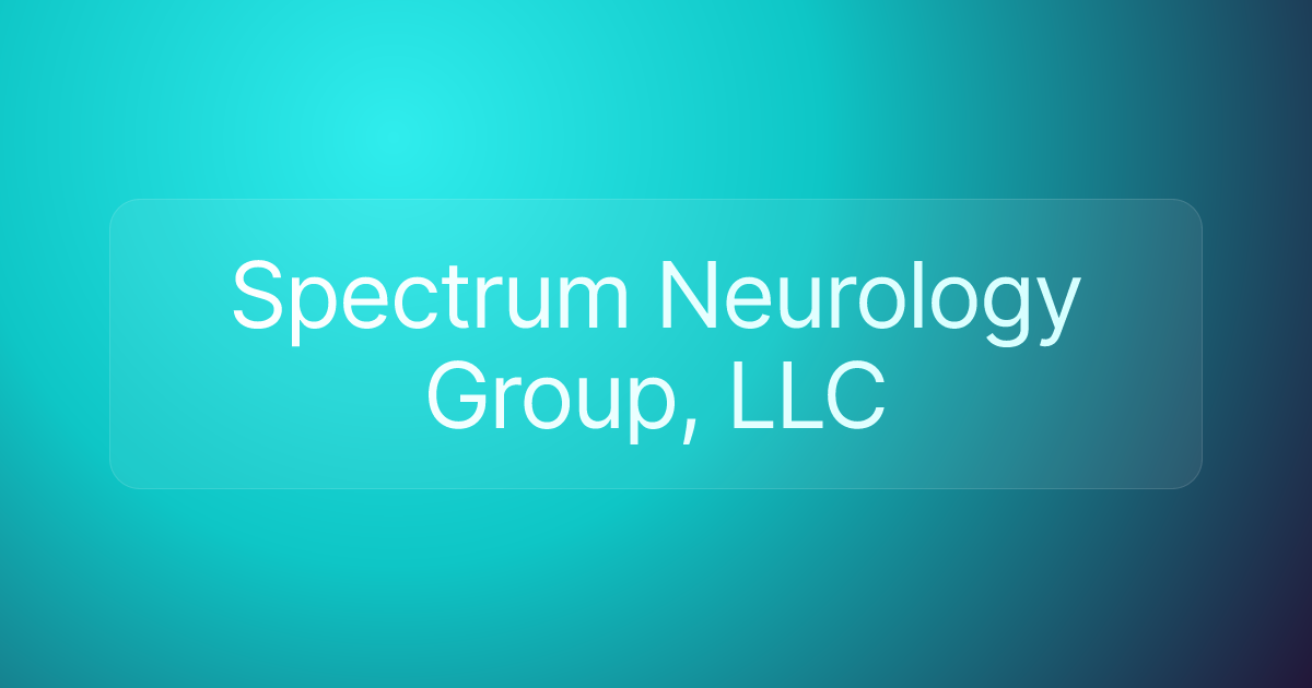 Spectrum Neurology Group, LLC