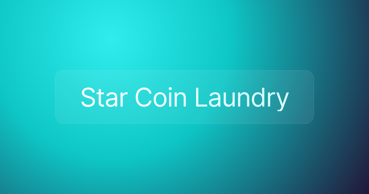 Star Coin Laundry