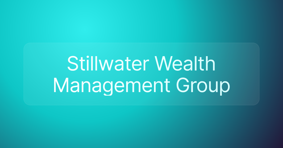 Stillwater Wealth Management Group