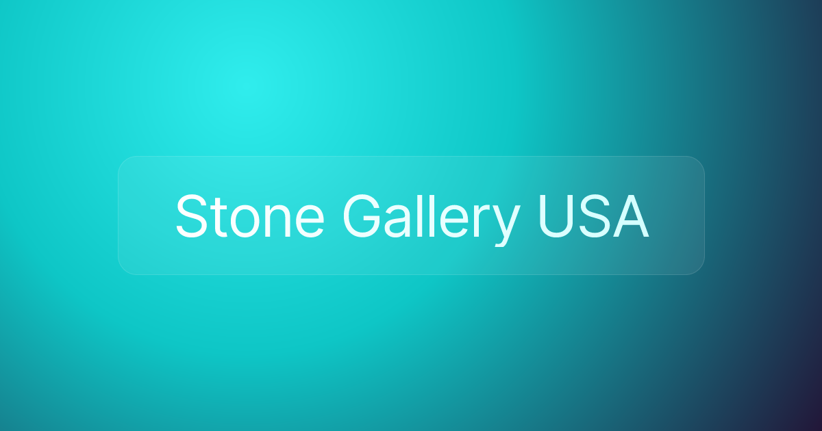 Stone Gallery USA