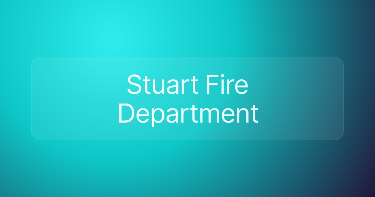 Stuart Fire Department