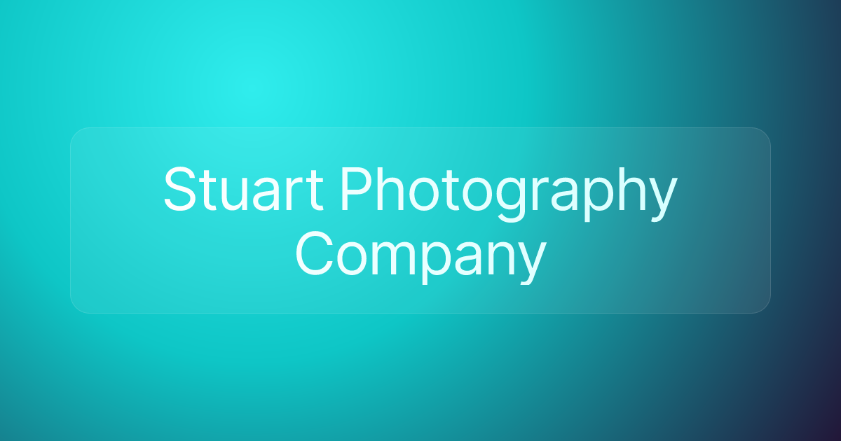 Stuart Photography Company