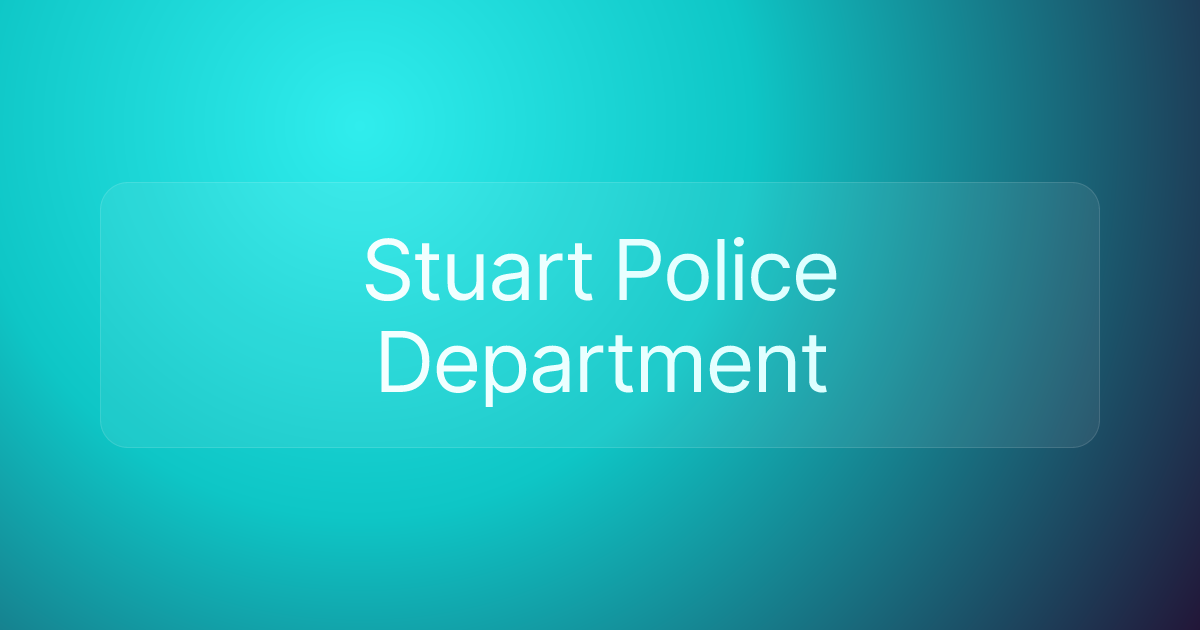 Stuart Police Department