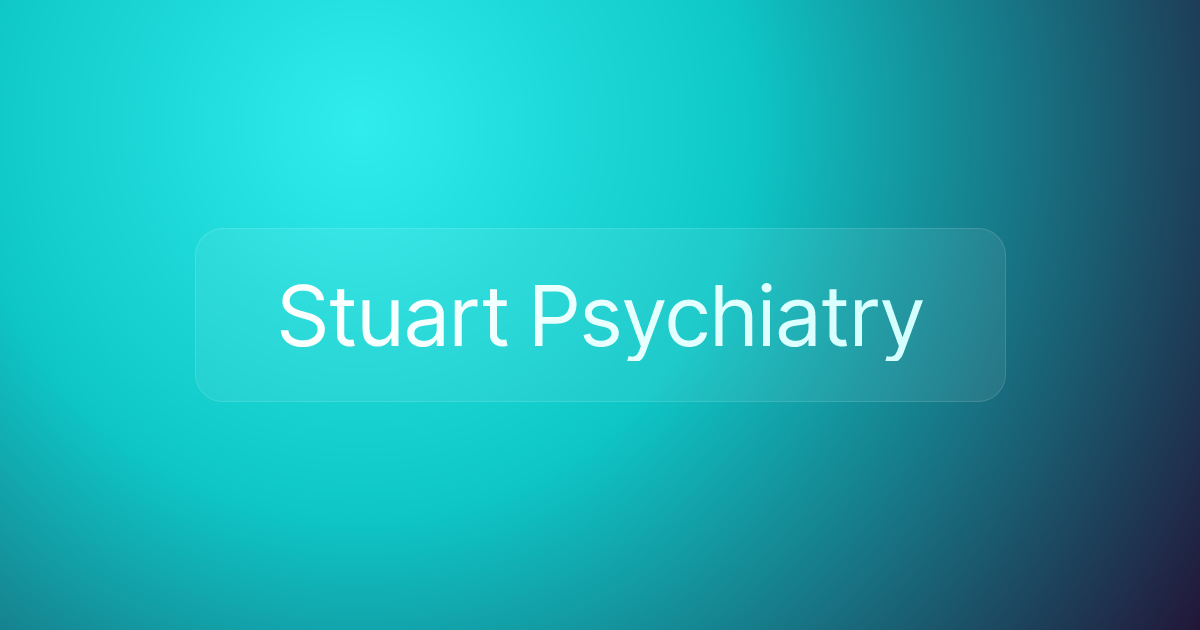 Stuart Psychiatry