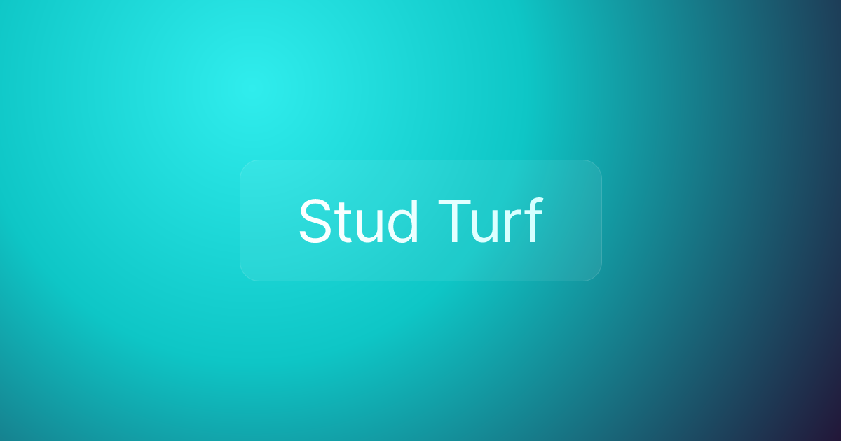Stud Turf