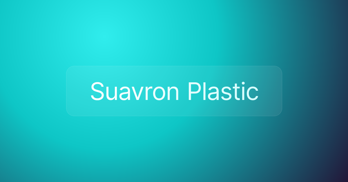 Suavron Plastic