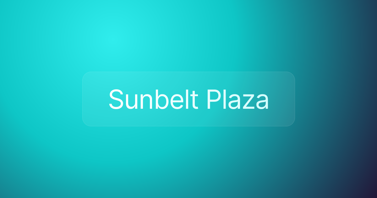 Sunbelt Plaza