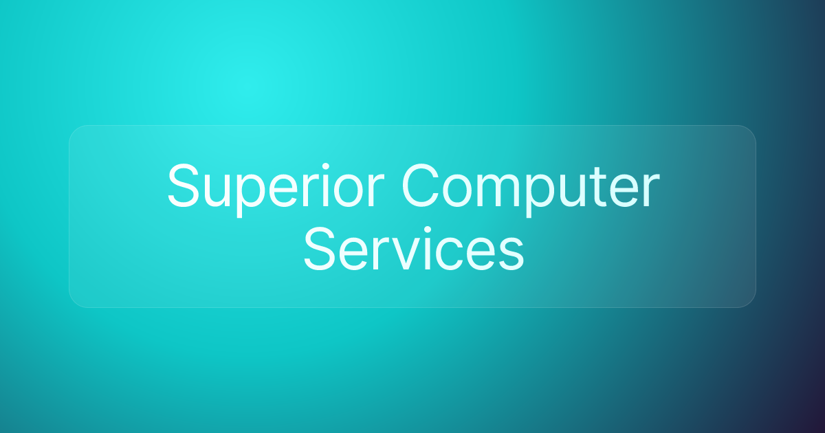 Superior Computer Services