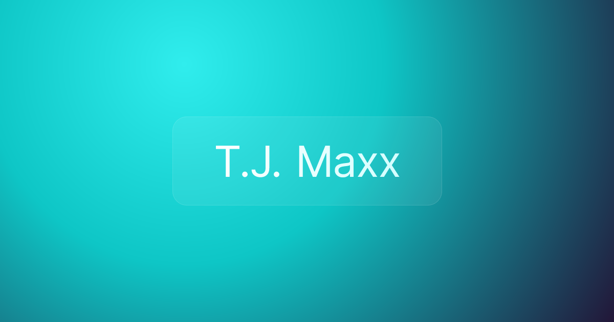 T.J. Maxx