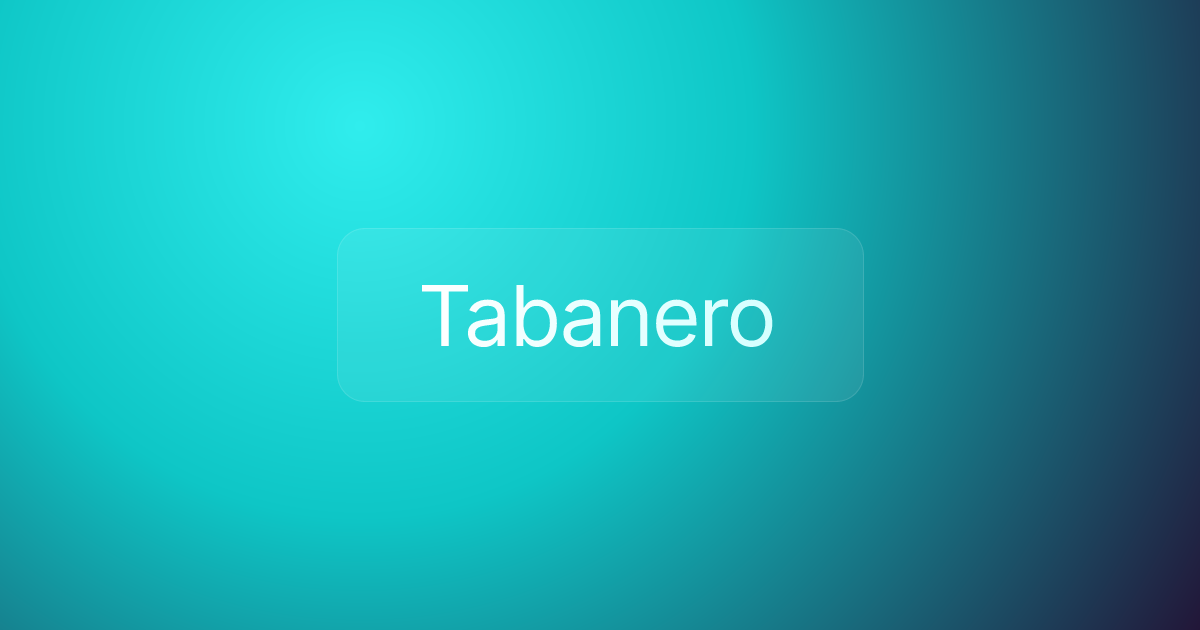 Tabanero