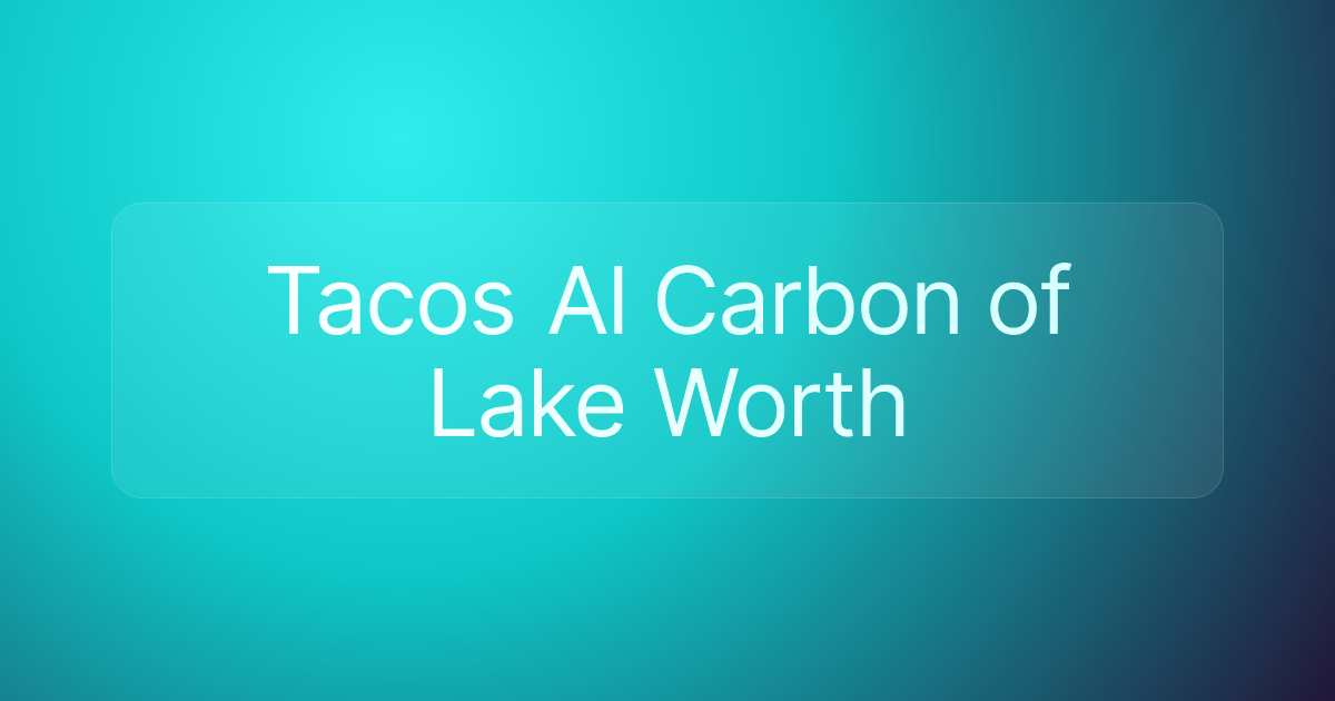 Tacos Al Carbon of Lake Worth