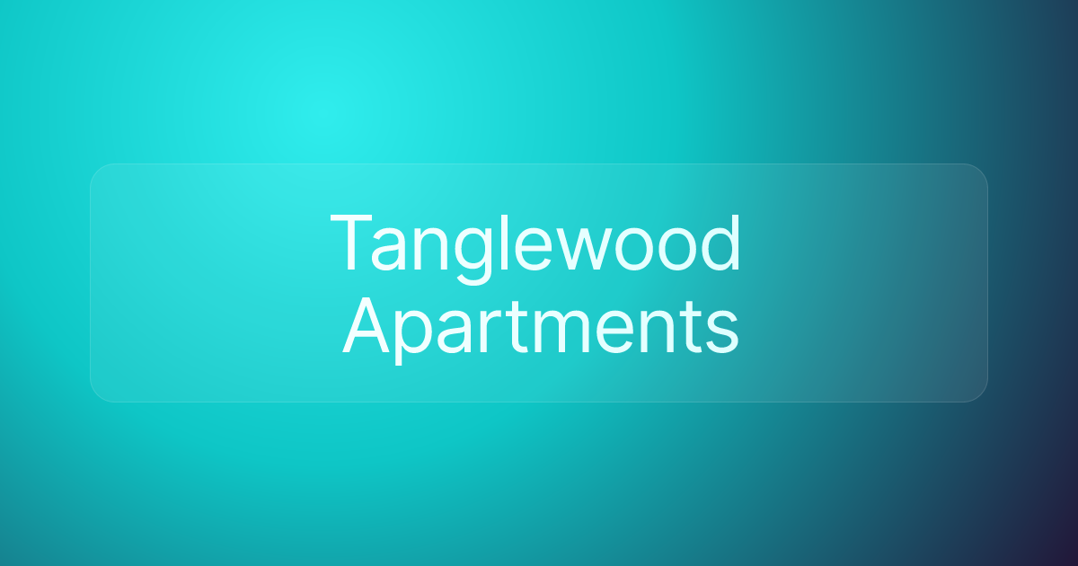 Tanglewood Apartments