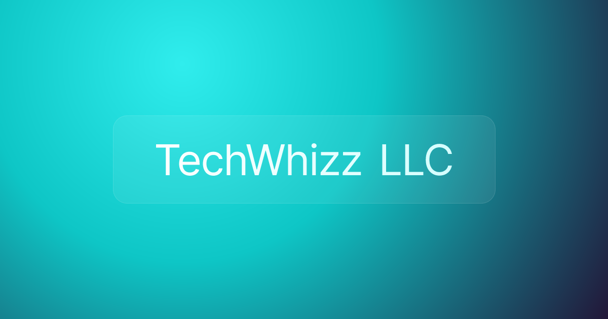 TechWhizz LLC