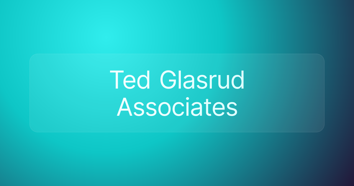 Ted Glasrud Associates