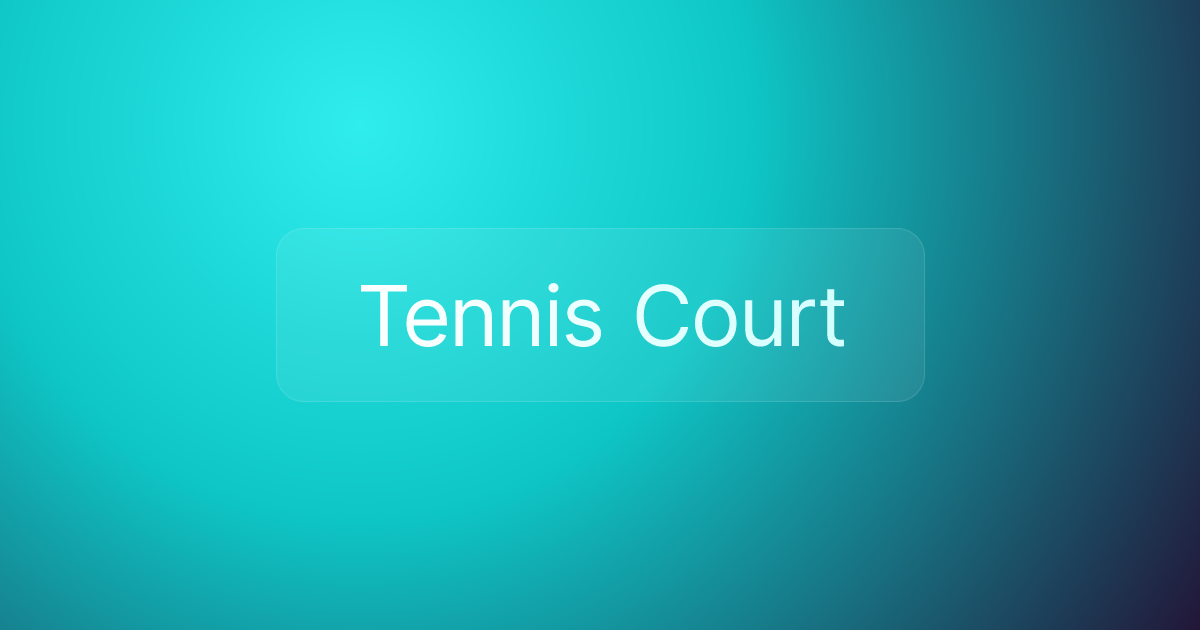 Tennis Court