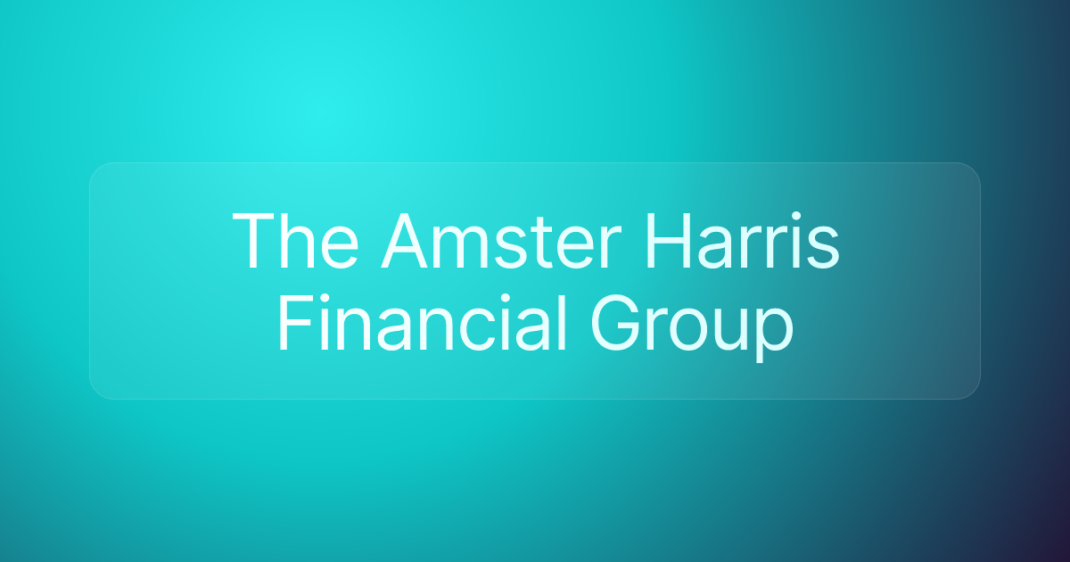 The Amster Harris Financial Group