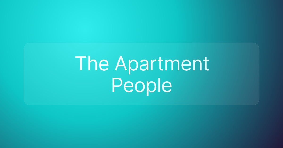 The Apartment People