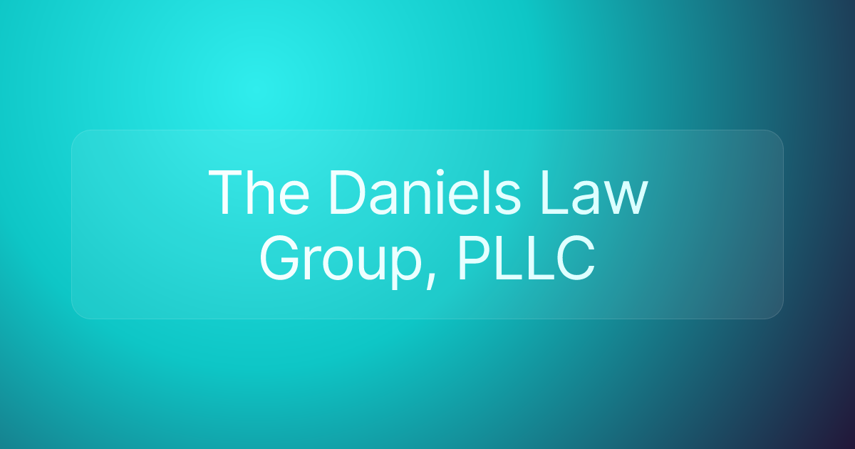 The Daniels Law Group, PLLC