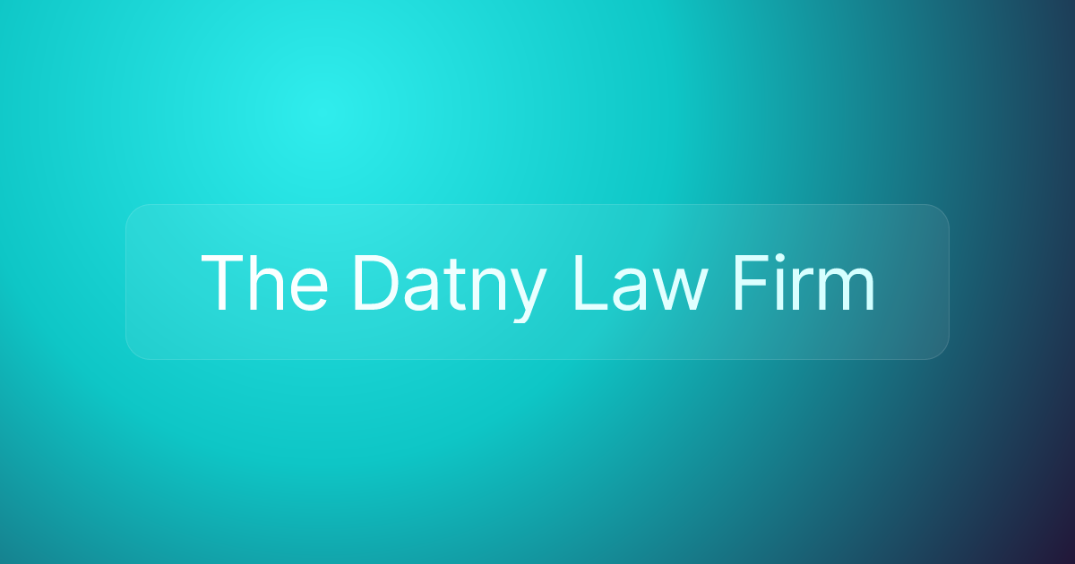 The Datny Law Firm