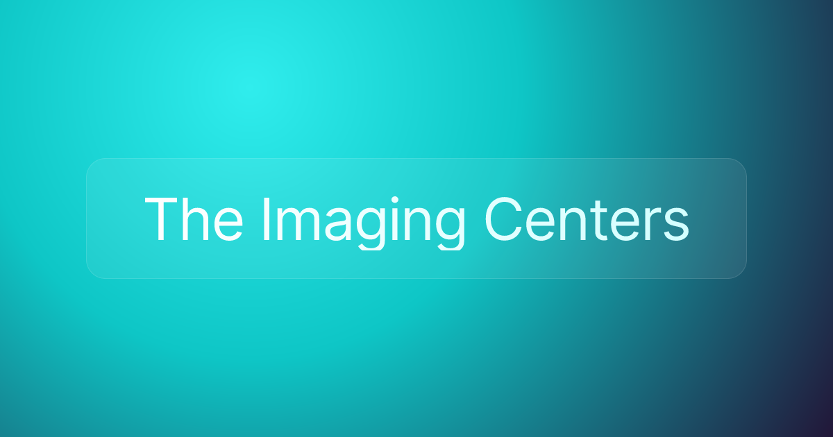 The Imaging Centers