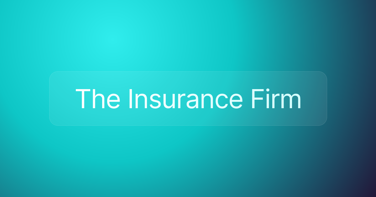 The Insurance Firm