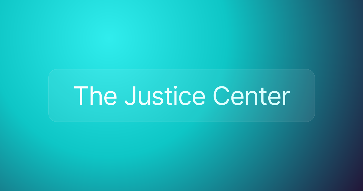 The Justice Center