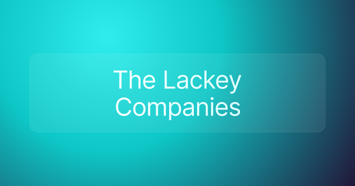 The Lackey Companies