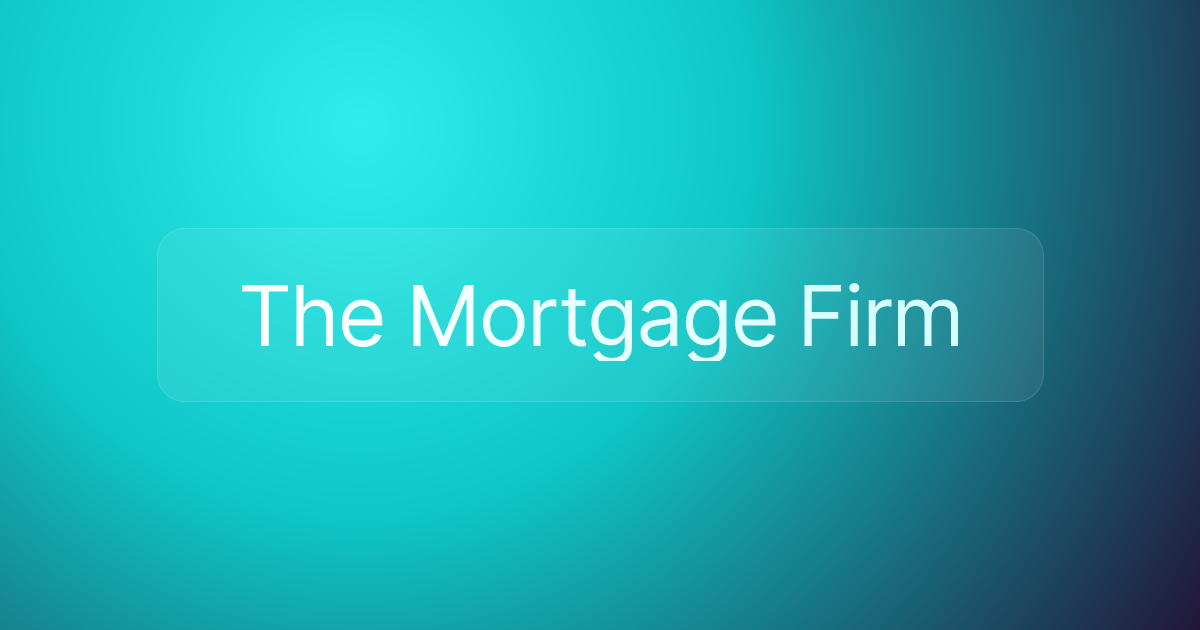 The Mortgage Firm