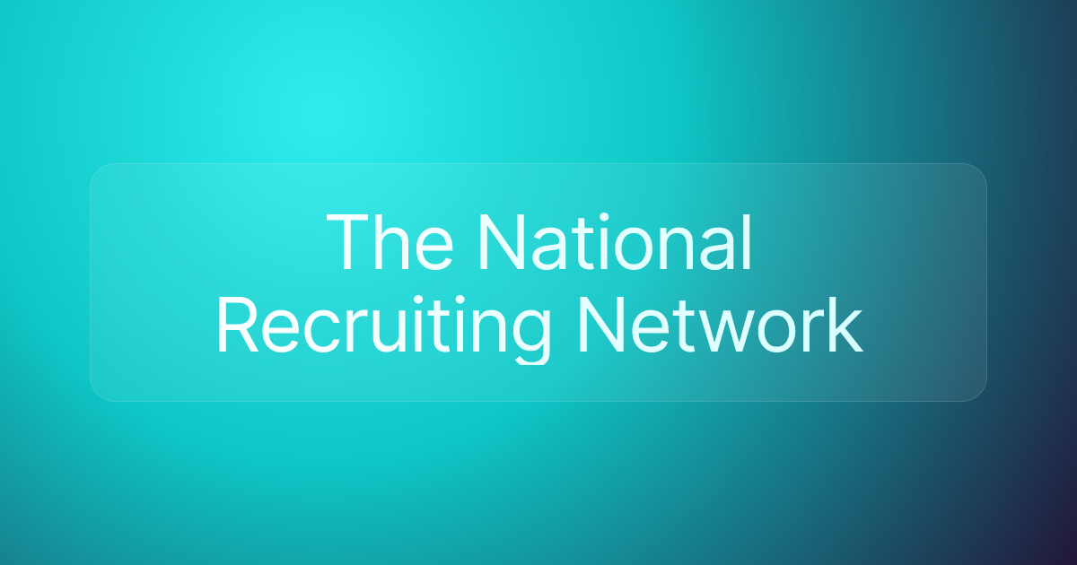 The National Recruiting Network