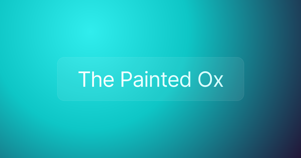 The Painted Ox