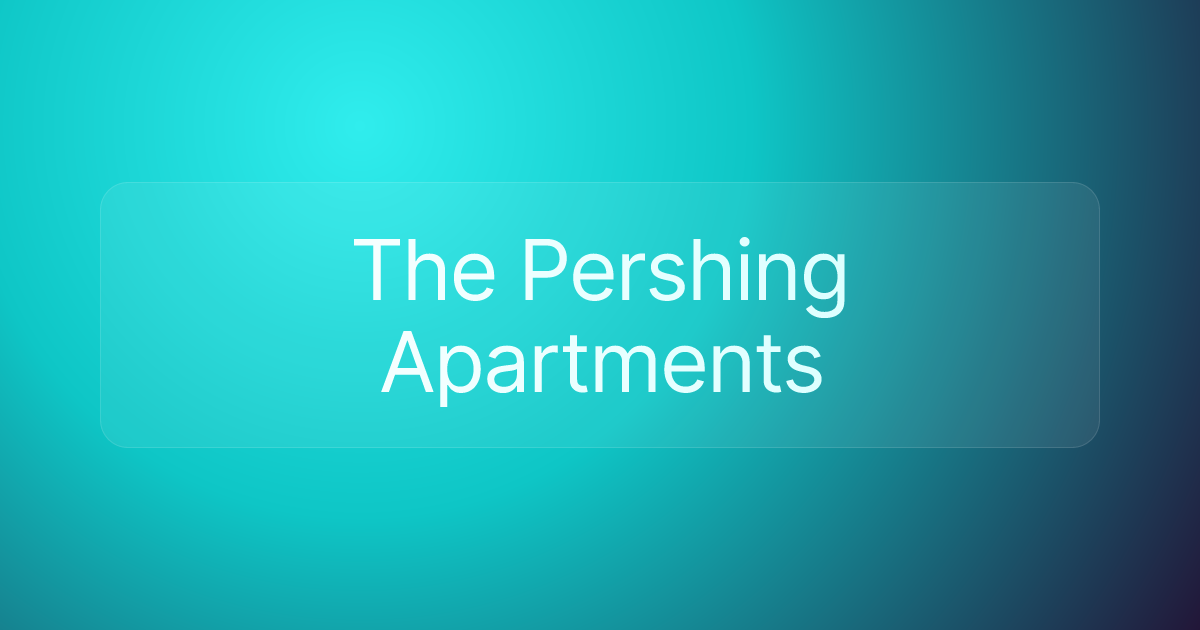 The Pershing Apartments