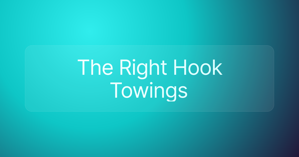 The Right Hook Towings