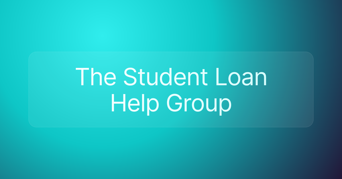 The Student Loan Help Group