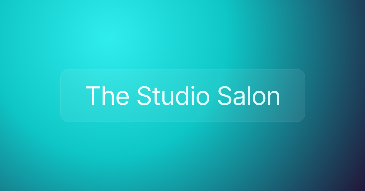 The Studio Salon