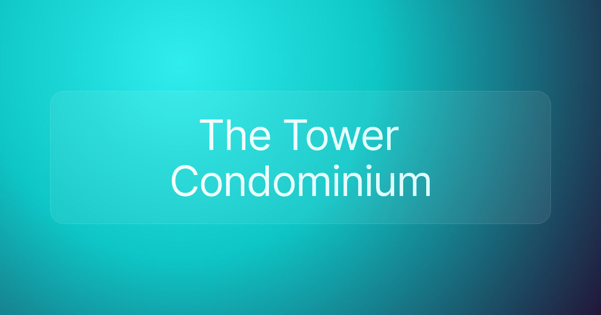 The Tower Condominium