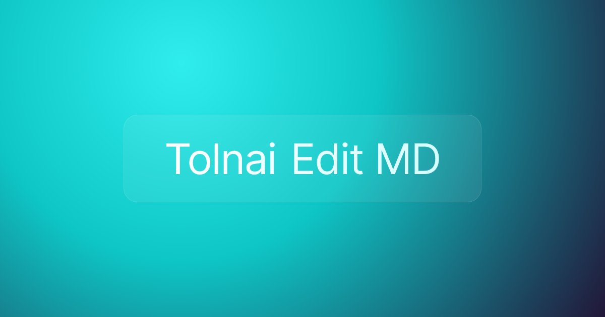 Tolnai Edit MD