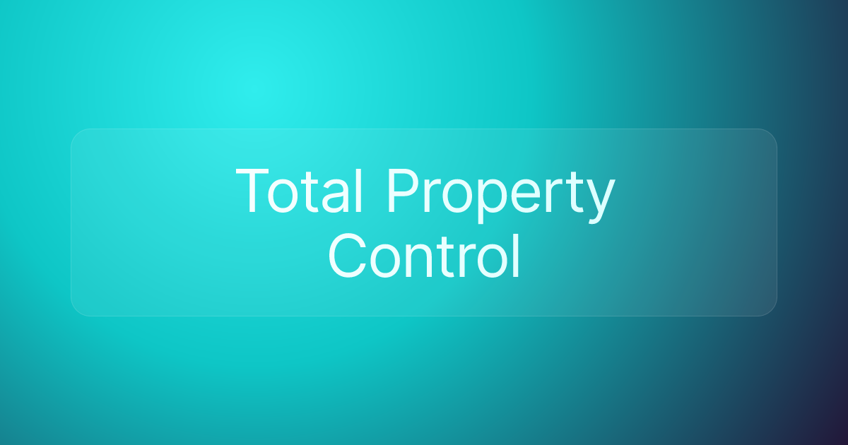 Total Property Control