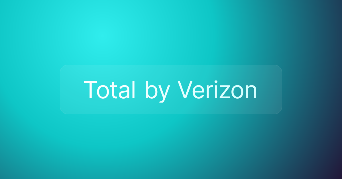 Total by Verizon