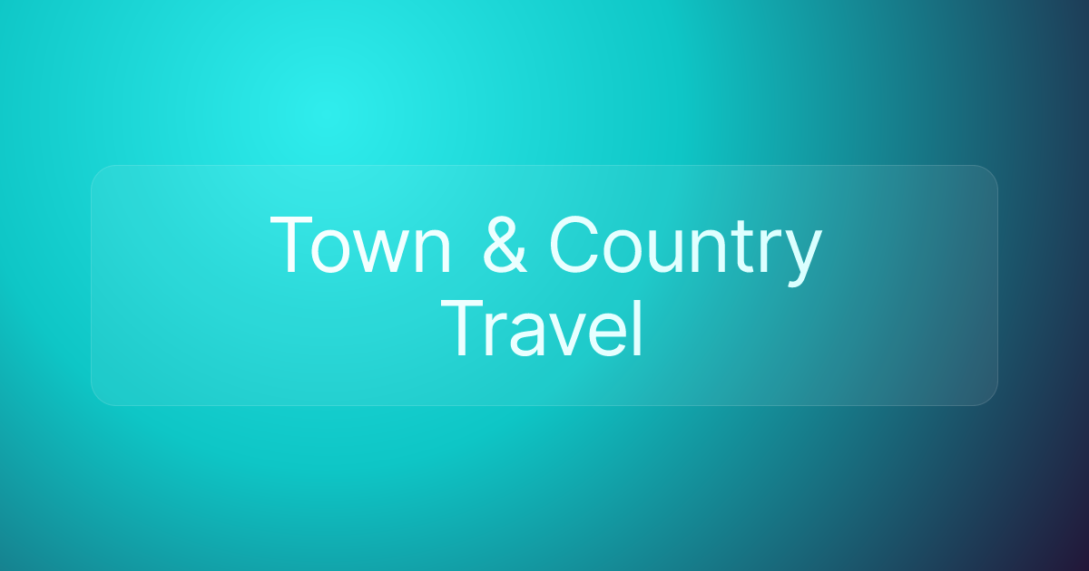 Town & Country Travel