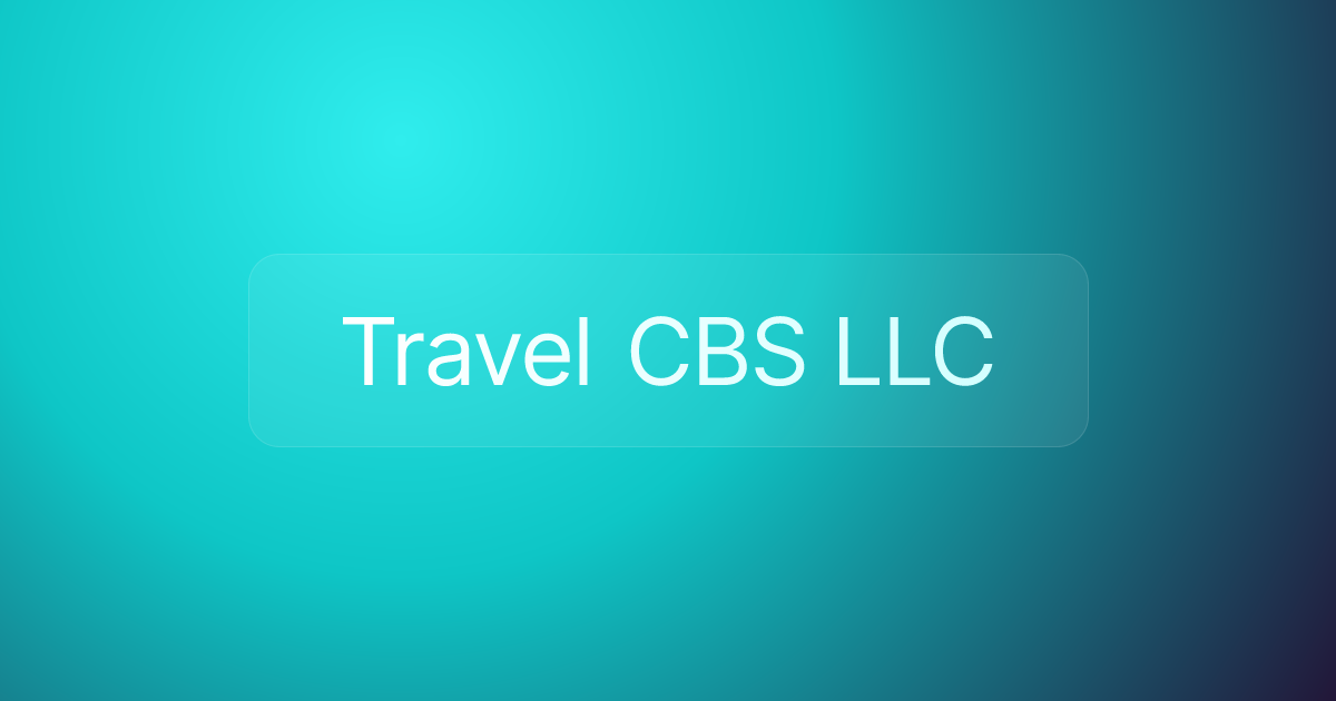 Travel CBS LLC