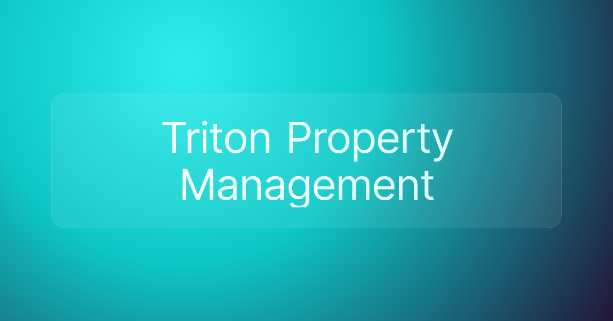 Triton Property Management