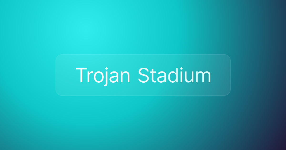 Trojan Stadium