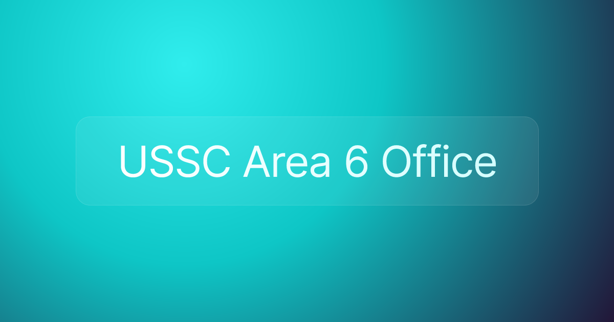 USSC Area 6 Office